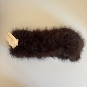 Brand new Vintage Havana faux fur ear warmer / headband